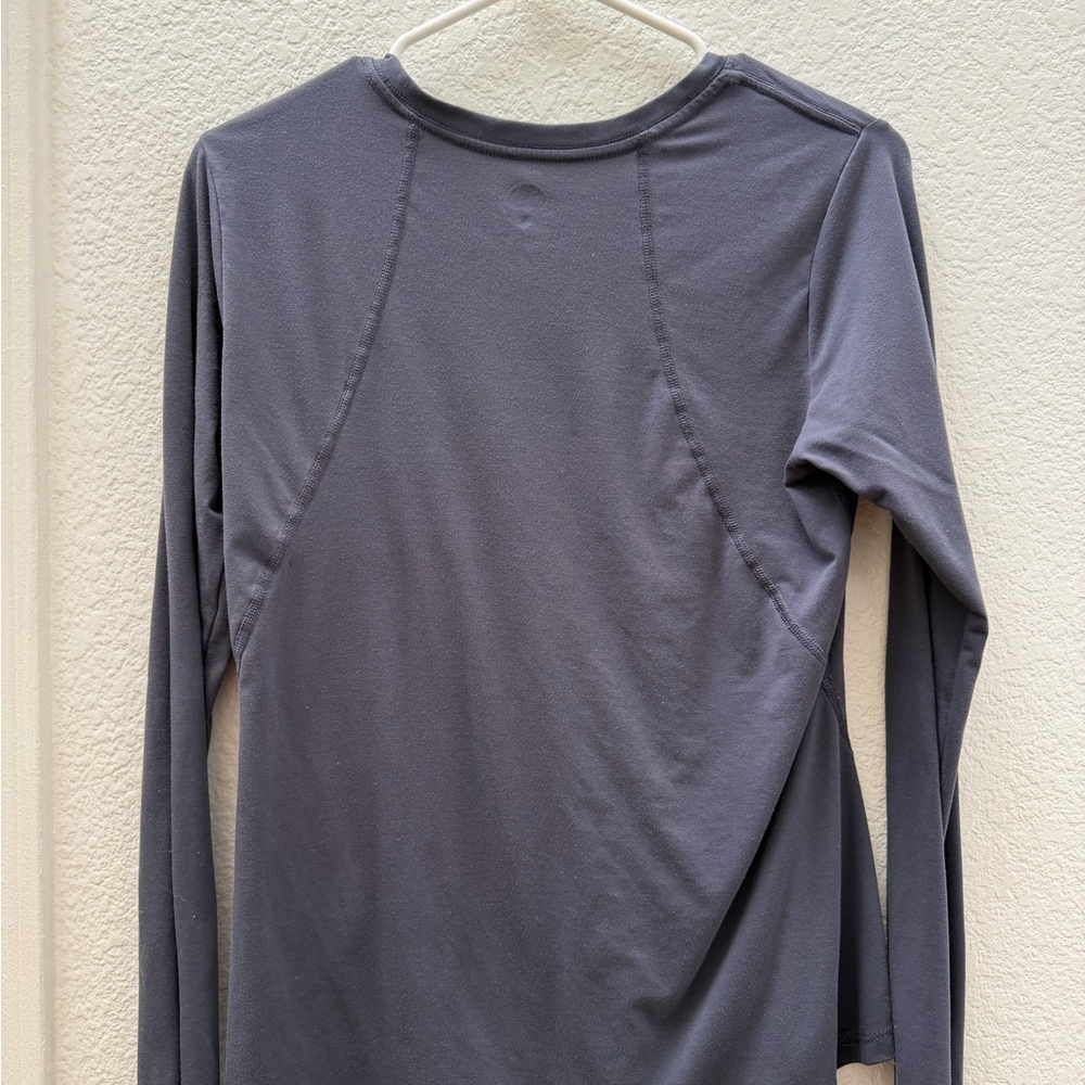 Healing Hands Charcoal Long Sleeve Top - Picture 3 of 3